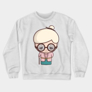 Grandma, Mother of Timun Mas Crewneck Sweatshirt